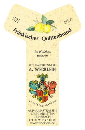Quitte (Holzfass)