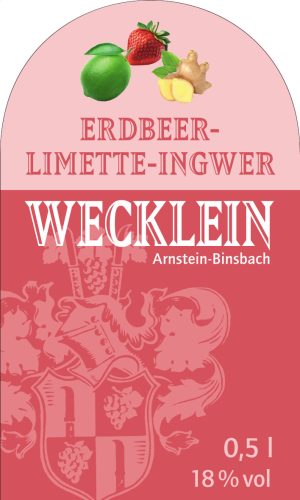 Erdbeer-Limette-Ingwer